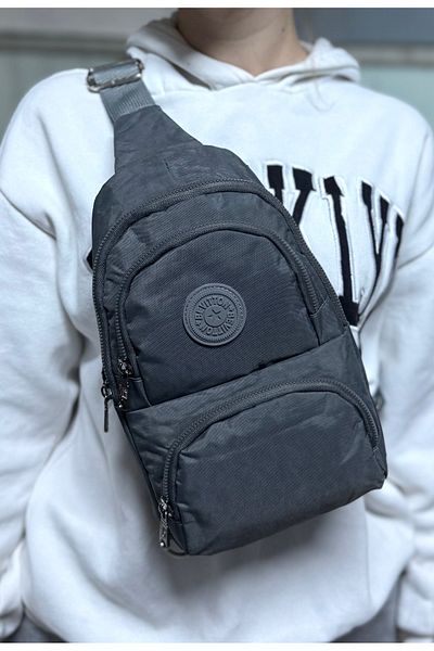 Bevitton Bvt3300 Model Gray Unisex Waist Bag