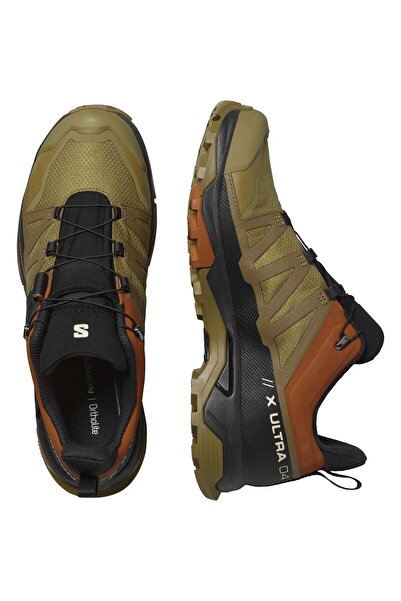 Salomon X Ultra 4 GTX Gore-Tex ®   Patika futócipő férfiaknak, kültéri használatra, ZÖLD