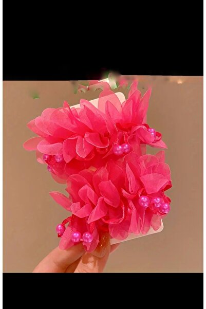 EMKSHOP Banda de coc drăguță pentru fete, cu cataramă de coc cu elastic înalt