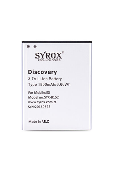 Discovery E3 Uyumlu Batarya 1800 Mah B152