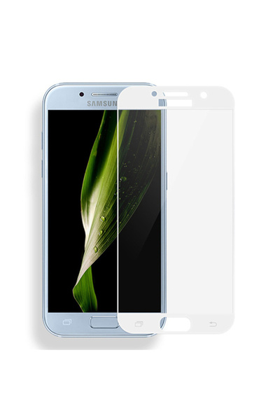 bufalo Samsung Galaxy A5 2017 (A520) Kavisli 4d Cam Ekran Koruyucu Beyaz