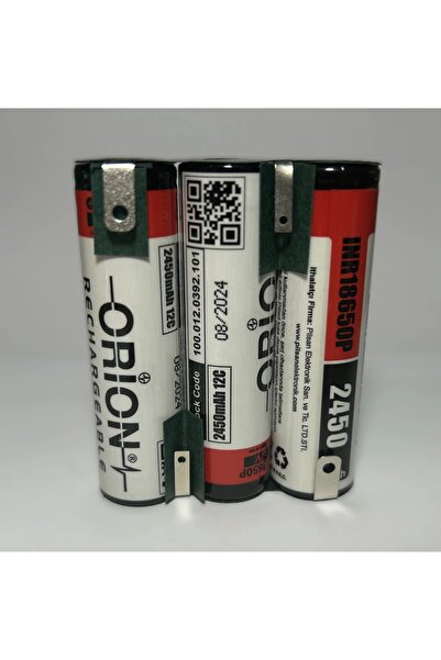 Orion 2450MAH 12V 8c 19.6A Yüksek Akım Destekli - Güçlü Matkap Pili 3s Li-Ion...