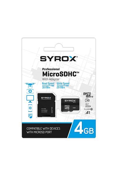 Syrox Mc4 Microsd 4Gb Memory Card