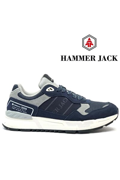 Hammer Jack 101-24220-M Hawks Ortopedik Taban Deri Erkek Spor Ayakkabı LACİVERT