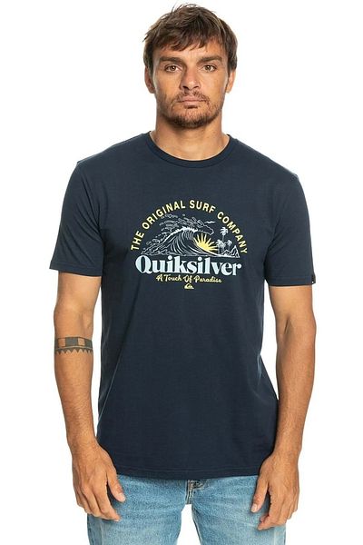 Quiksilver Ανδρικό μπλουζάκι Sunsetwave μπλε