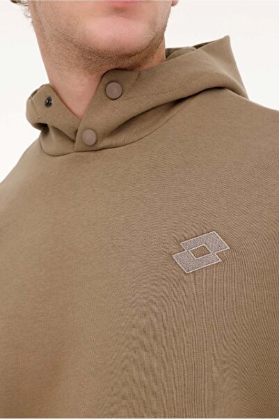 Lotto M-angulo Hoodie Erkek Sweatshirt Haki