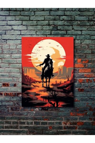 ZNC Red Dead Redemption - Gaming Posterleri, Özel Tasarım Kağıt Poster, Duvar...