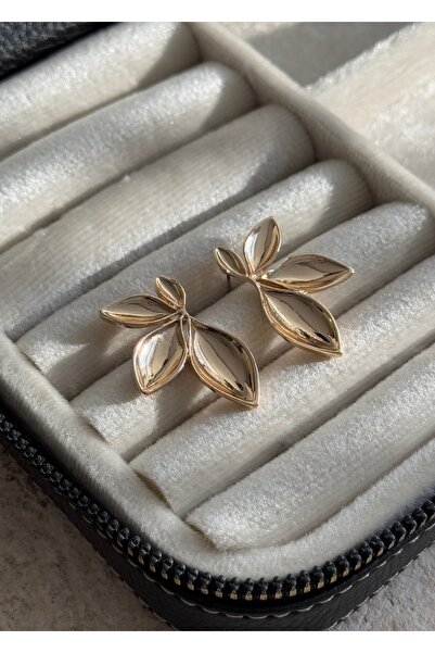 KİLİGİSTANBUL Gold Renk Liam Küpe 3,50 Cm