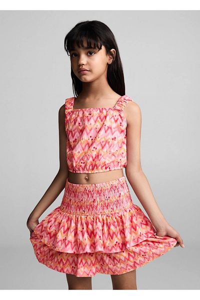 MANGO Kids Pink Skirt for Kids
