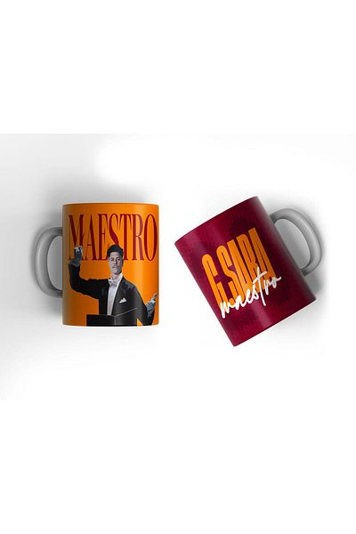 OFFSIDE Yellow Red Gabriel Sara Mug Fan Printed Gift Mug