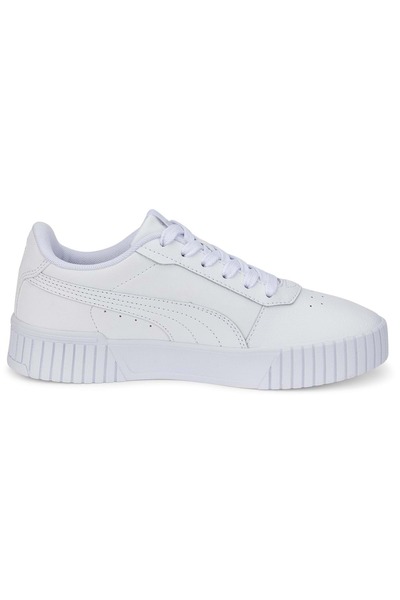 Puma 386185 Carina 2.0 Jr Sneaker Kadın Spor Ayakkabı BEYAZ-BEYAZ