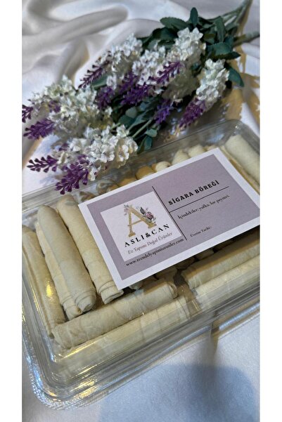 DR ASLI CAN Peynirli Maydanozlu Sigara Böreği/ Kalem Böreği 500 gr (24 ADET)