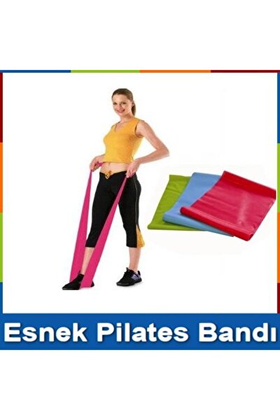 FırsatVar Bayanlar Özel Direnç Lastiği Dayanıklı Esnek Pilates Bandı