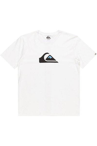 Quiksilver Comp Logo Ss Beyaz Erkek T-shirt