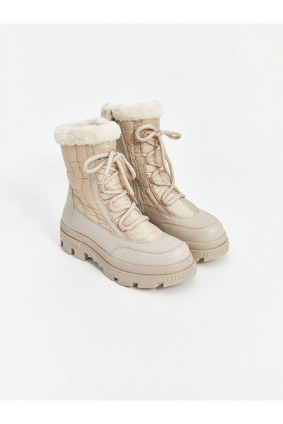 LC Waikiki Vizyon Yeni Sezon Bağcık ve Fermuarlı Kadın Kar Botu