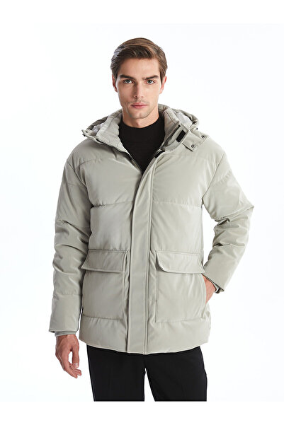 LC Waikiki Standard Mold Hooded Men's Puffer Coat