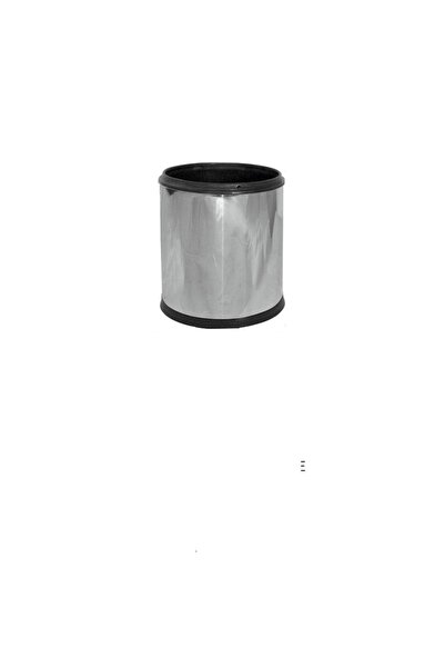 Bahat Metal Office Kitchen Bathroom Trash Can with Inner Bucket 5 Liters