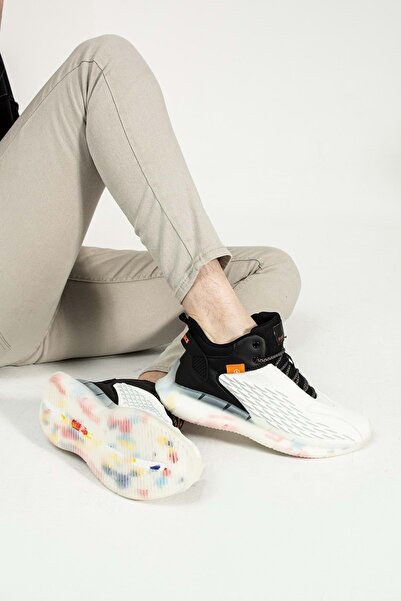 Hammer Jack 101-22352-m Air Support Claudın Men's Basketball Shoes White