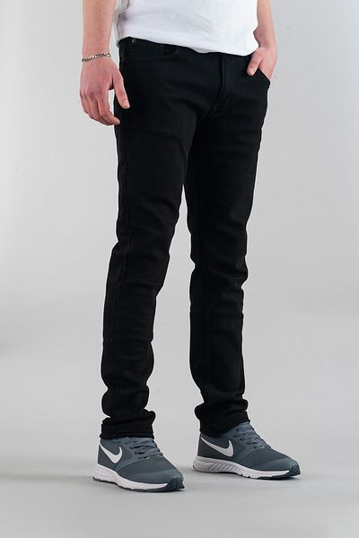 bombe Ανδρικό τζιν Lycra σε μαύρο Slim Fit