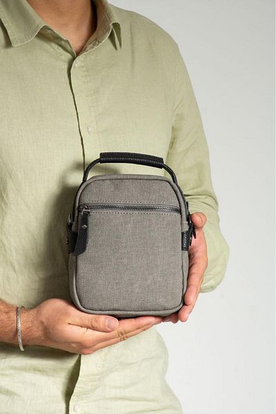 Baginn Ανδρική τσάντα Messenger Τσάντα ώμου χειρός 18*12 εκ. Τσάντα χιαστί Mega Bag Πανί καμβά