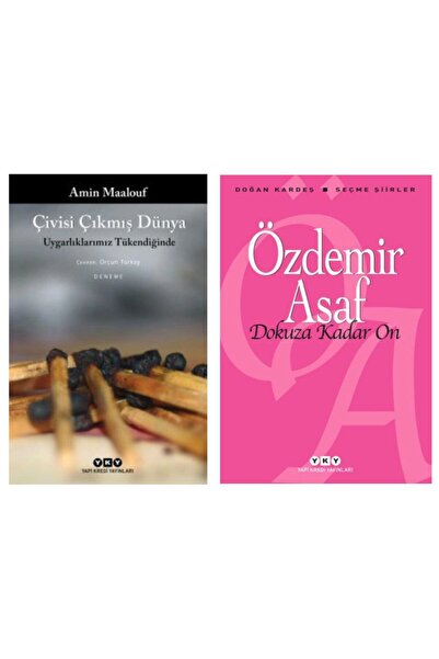 Yapı Kredi Yayınları Çivisi Çıkmış Dünya - Amin Maalouf - Dokuza Kadar On - Ö...