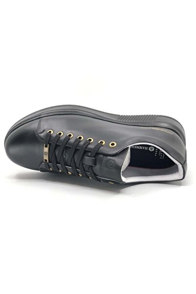 Hammer Jack 102-22095-m Jukov-M 100% Genuine Leather Casual Men's Shoes Black-Black