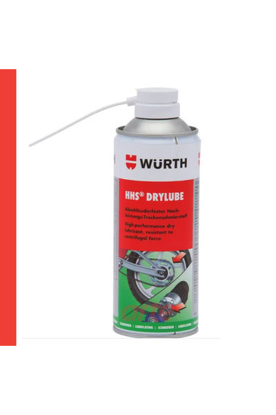 Würth HHS Drylube (HHS 100) Motorsiklet Zincir Yağı Sprey 400 Ml