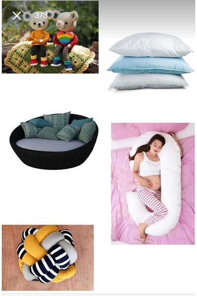 AYHOME Picks Home 200 Gr 100% Bead Fiber Pillow Quilt Toy Material Filler Inside Kirlent