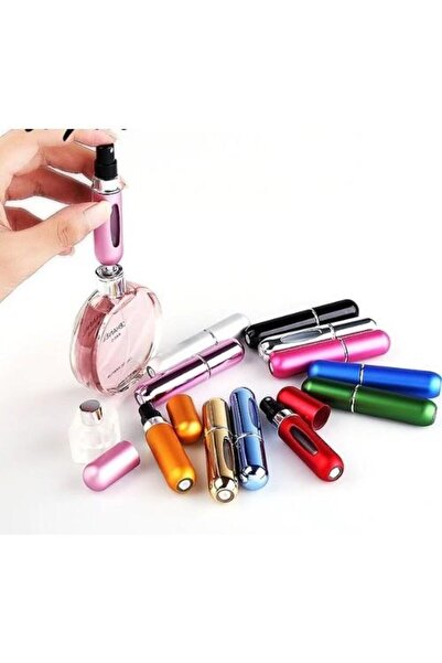 optana 5ml Cep Parfüm Şişesi Seyahat Boy Çantalık Doldurulabilir Şişe