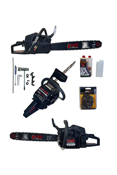 Hanswerk Benzinli Testere 58cc 50cm Pala Ağaç Odun Dal Kesme Makinesi Motorlu...