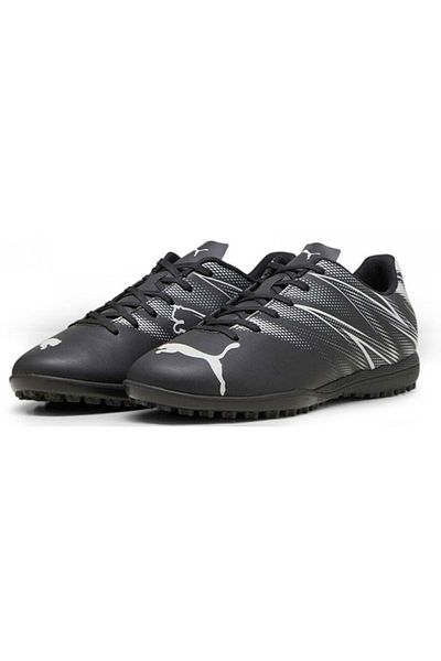 Puma Attacanto TT 107478 -01 Pantofi de câmp Astroturf pentru bărbați NEGRU-ALB