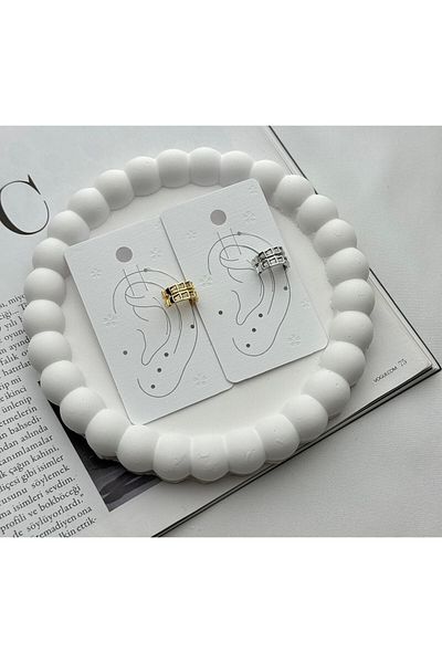 CA SHOPPİNG Rhinestone KIKIRDAK EARRING