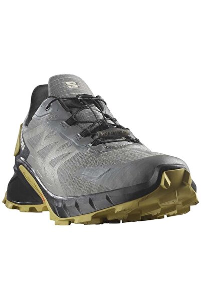 Salomon Süpercross 4 Gtx Gore-Tex® L47317200 Outdoor Erkek Spor Ayakkabı GRİ
