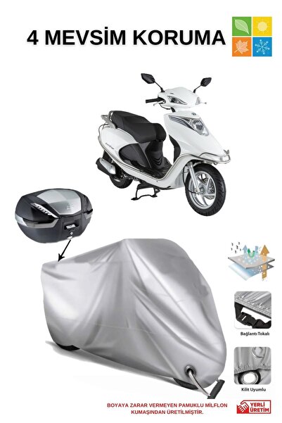 AutoEN MONDİAL FURY 110İ ARKA ÇANTA KİLİT UYUMLU SU GEÇİRMEZ MOTOSİKLET BRAND...