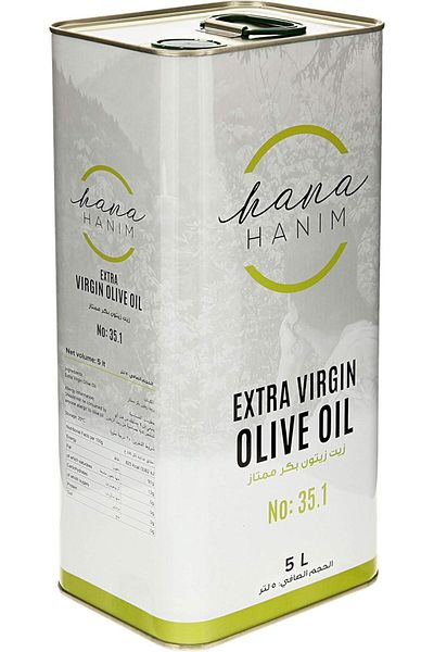 Turkishbazaar HANAHANIM Turkish Extra Virgin Olive Oil No: 35.1 (5 L)