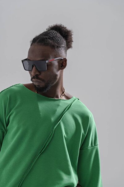 Superbluemexico АСИМЕТРИЧНА МЪЖКА СУИТШИРТ