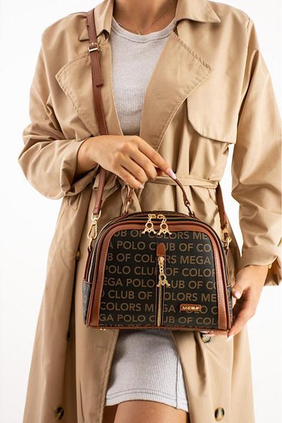 Baginn Geantă Messenger pentru femei - 24*19 cm, curea încrucișată, geantă de umăr Mega Polo Club Of Colors