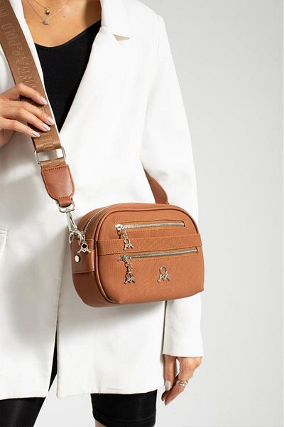 Baginn Geantă de damă Messenger 23*18 cm Geantă de umăr din piele artificială cu curea încrucișată Geantă mega potrivită pentru utilizare zilnică