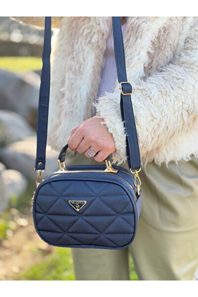 DEV 3 ADAM Синя роздільна регульована сумочка на ремінці, проста і стильна жіноча сумочка через плече і ручна сумочка