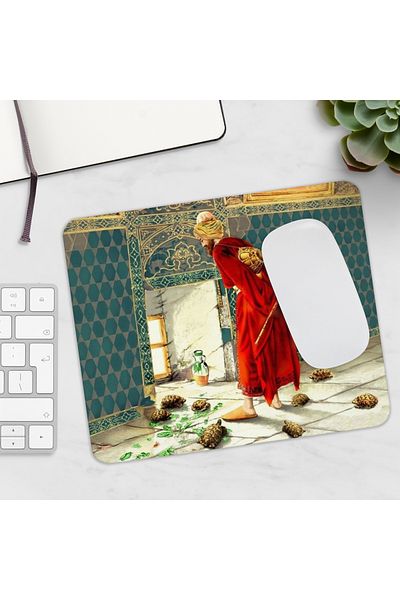 BASKIBAZAR Since 2020 Turtle Trainer Printed Rectangular Mousepad