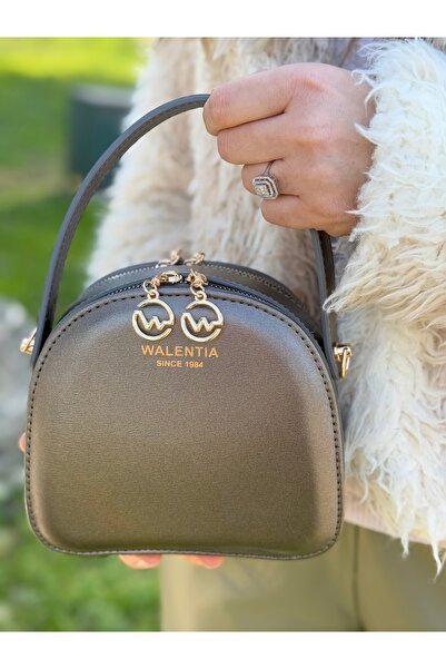 DEV 3 ADAM Simple and Stylish Box Model Women's Cross Shoulder and Hand Bag with Gray Compartments and Adjustable Straps