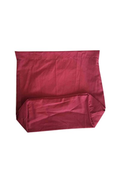 Nusrat Bilişim Çanta Aksesuar Örgü Çantaya Hazır Astar Tabanlı 22X12Cm Bordo