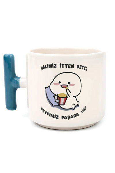 Tanem Tasarım Halimiz İtten Beter Keyfimiz Paşada Yok  - T Kulp Kupa
