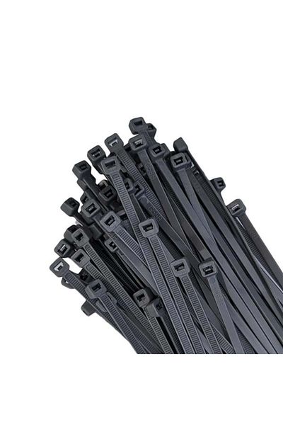 Powermaster 37 CM 3.6 MM BLACK CABLE BIND (PACK OF 100)