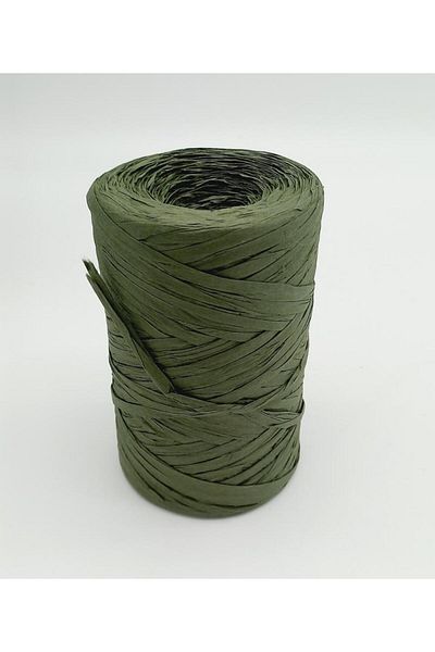 Nusrat Bilişim Khaki Color Raffia Rope - Bag Accessory