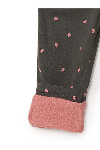 LC Waikiki Dívčí kalhotky s potiskem a elastickým pasem - W4Bn08Z1