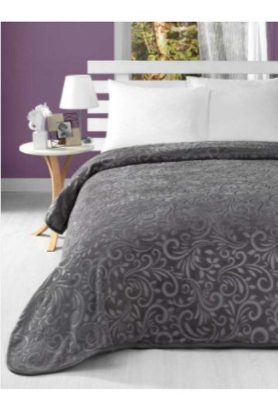 MİNK Mink Blanket 514 - Anthracite XL Battal All Season