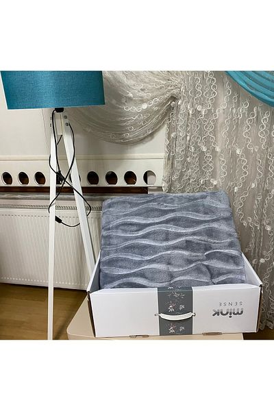 MİNK All Season 521 Gray Single Mink Blanket