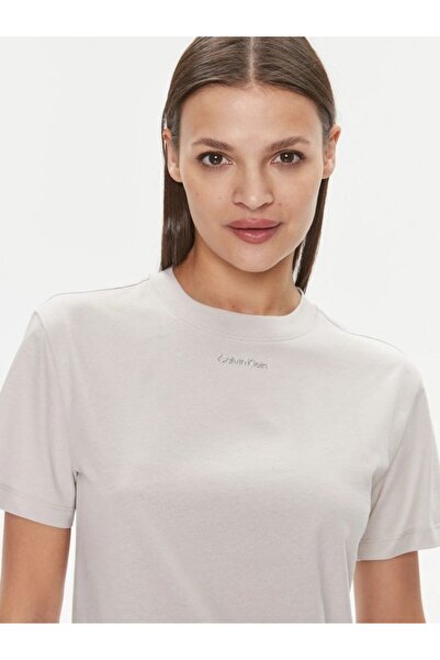 Calvin Klein Women's Logo Detailed T-Shirt
