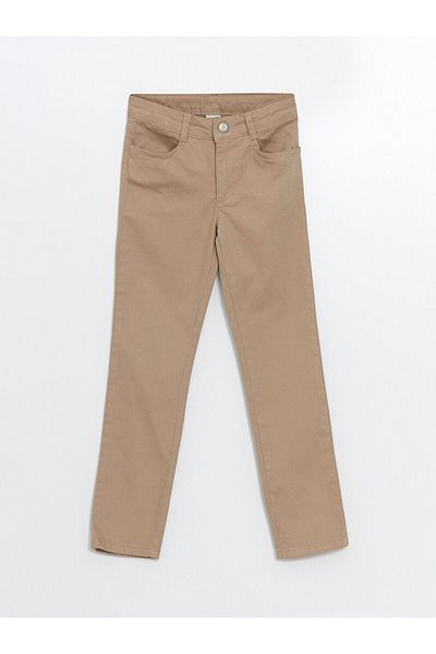 LC Waikiki Girl's Pants with Adjustable Elastic Waist